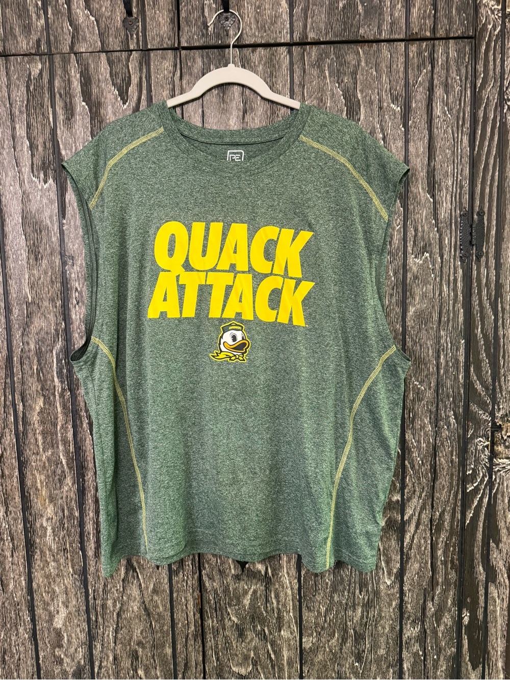 Oregon Ducks Quack Attack ProEdge 2XL Green Athletic Shirt